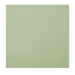 sage-green paper napkin