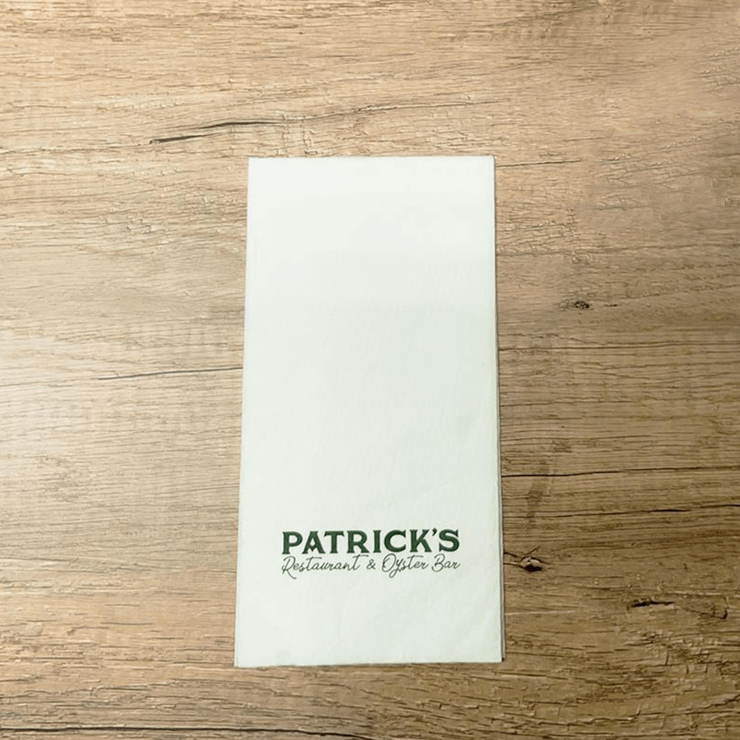 30x30cm, 2ply, 1/8 folded branded luncheon paper guest towel