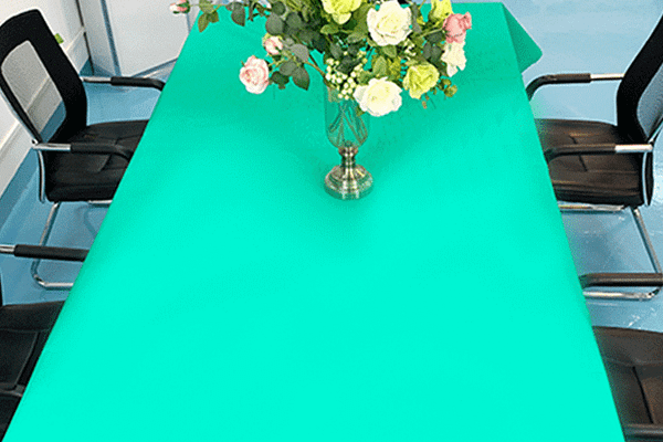 green airlaid tablecloth