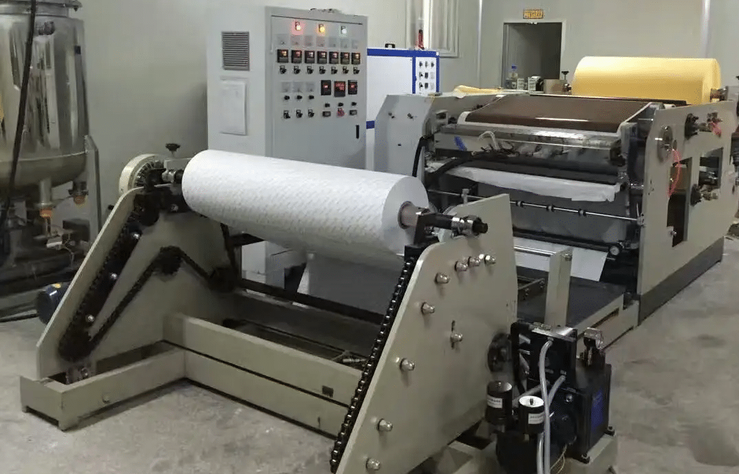 air bonding process of airlaid paper