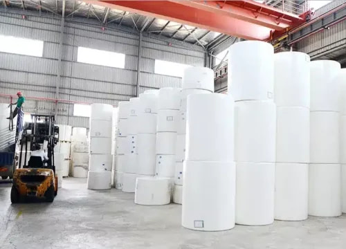 jumbo rolls of raw paper